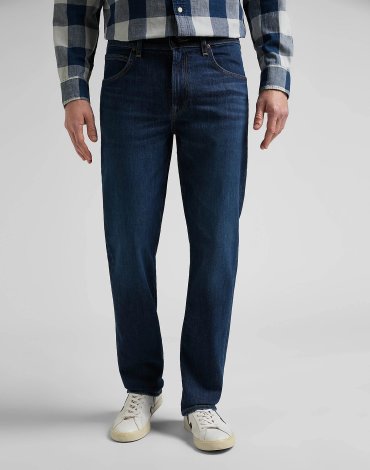Джинсы мужские Lee Men Brooklyn Straight Jeans синие 42/34