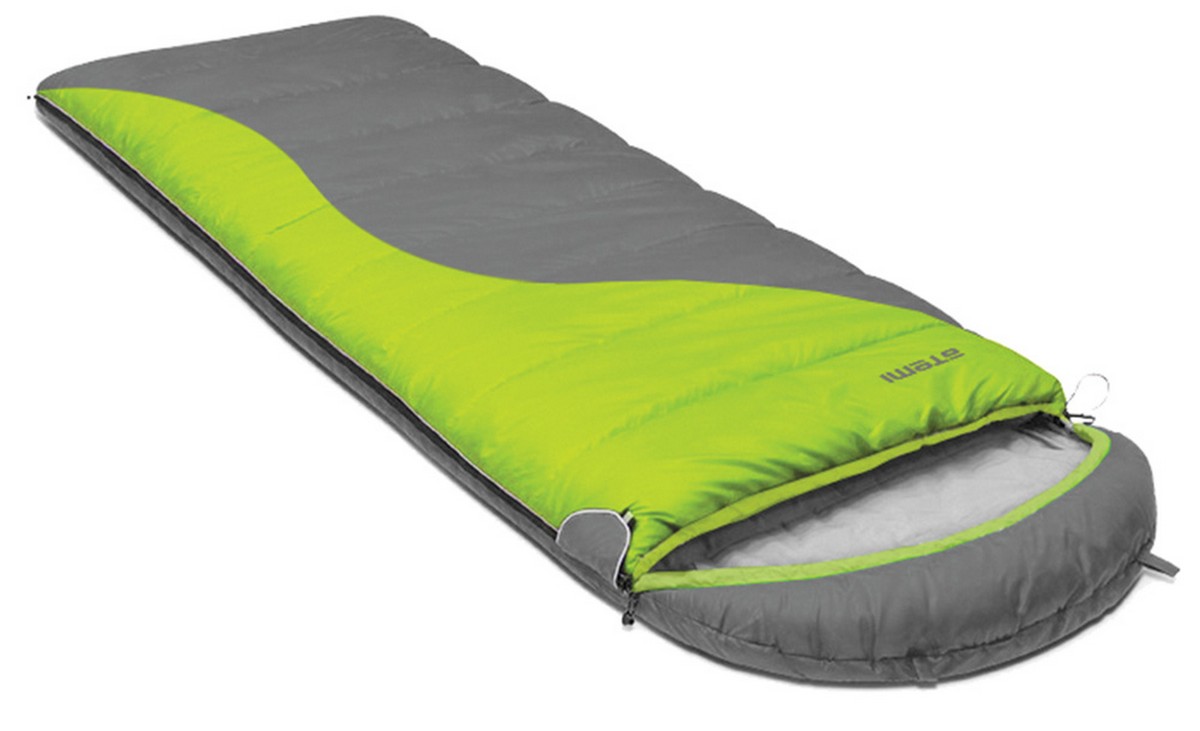 Спальный мешок туристический Atemi 350 г/м2, -6 С, right Quilt 350R