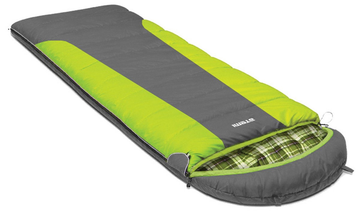 Спальный мешок туристический Atemi 400 г/м2, -10 С, left Quilt 400L
