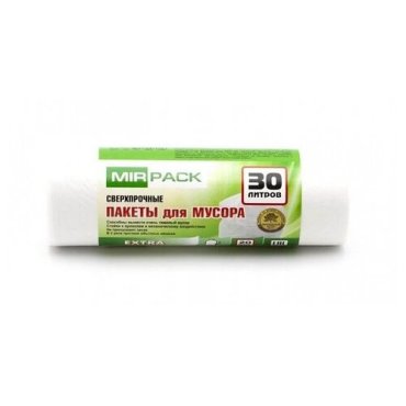 Мешки для мусора 30л Mirpack