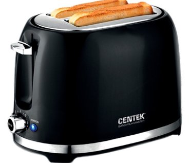 Тостер ceнтек ст-1432 черный