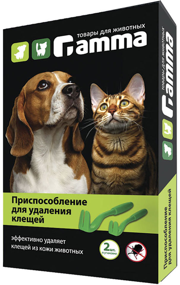 Приспособление Gamma для удаления клещей