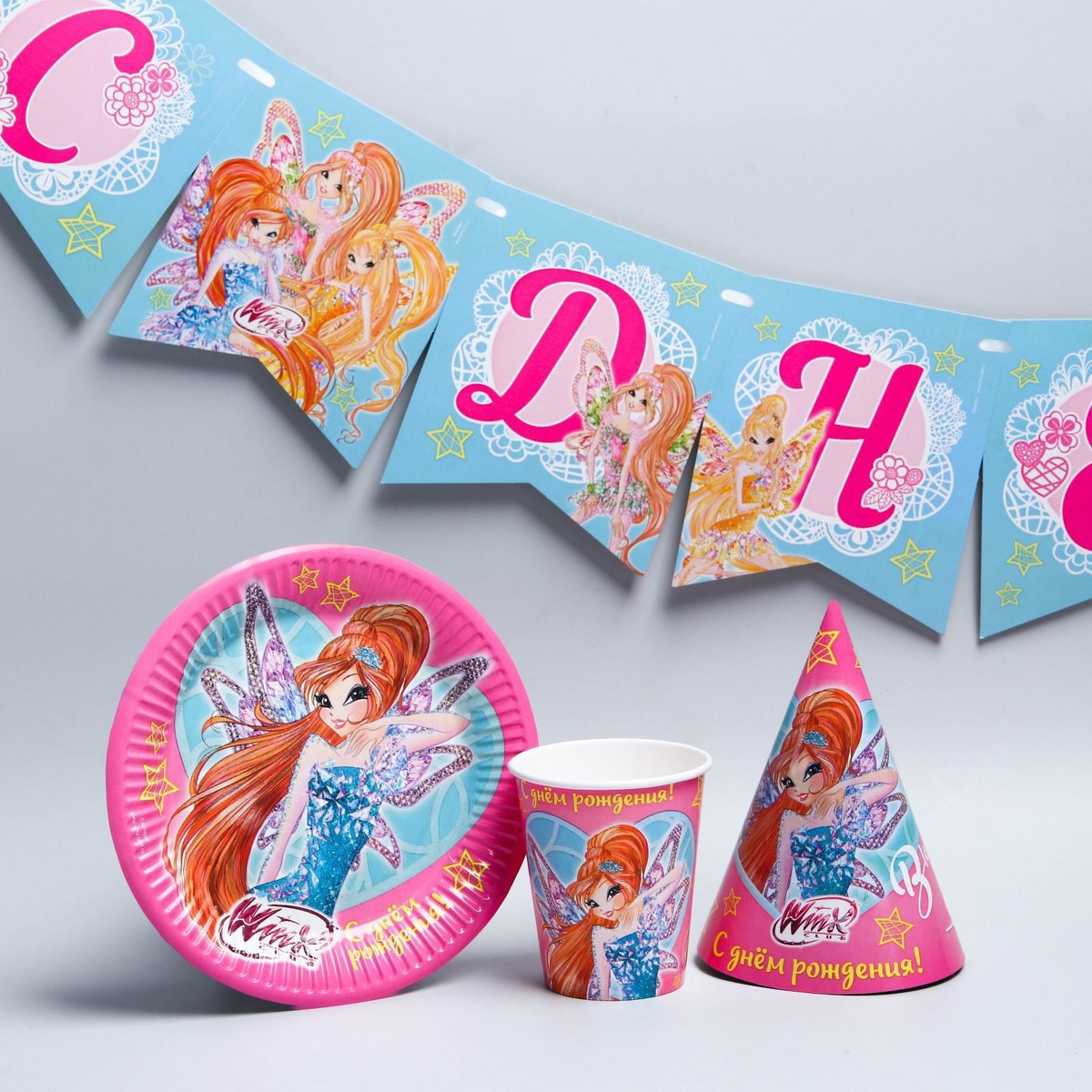 Бумажная посуда WINX