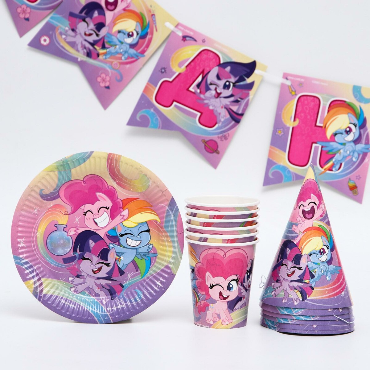 Набор бумажной посуды Hasbro