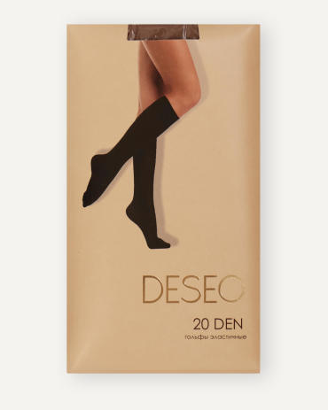 Гольфы женские DESEO 2.1.2.21.04.57.00018/006332 бежевые one size