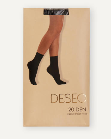 Носки женские DESEO 2.1.2.21.04.17.00213/194007 черные one size