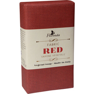 Мыло FLORINDA Fabric red / Алая парча 200 г
