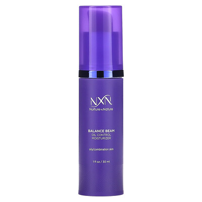 NXN, Nurture by Nature Balance Beam, увлажняющее средство, контролирующее жирность кожи, 30 мл (1 жидк. Унция)