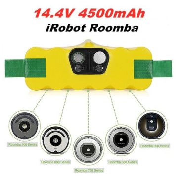 Аккумулятор для робота-пылесоса iRobot Roomba, 14,4V 4500 mAh Ni-MH Для Айробот Румба моделей 500, 510, 530,, 540, 550, 560, 570, 580, 600, 700, R3