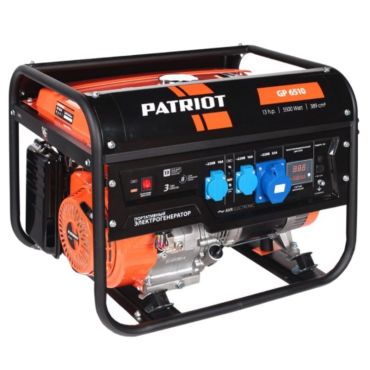 Бензиновый генератор PATRIOT GP 6510 474101565