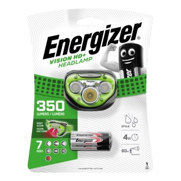 Фонарь налобный E300280603 ENERGIZER HL Vision HD + with 3xAAA, tray