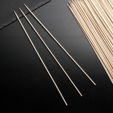 Шампур деревянный magistro, 30×0,3 см, 100 шт, берёза Magistro