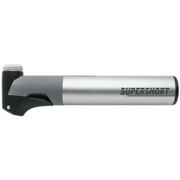 Насос ручной мини SKS Supershort, алюмин/пластик, телескоп, максимальное давление: 6 bar, под ниппель: av (schrader), sv (presta), dv(dunlop), вес: 103 гр.
