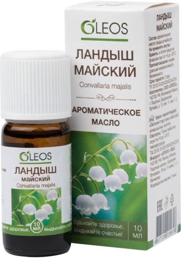 Масло ароматическое Oleos Ландыш майский 10мл