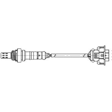 Датчик кислородный для автомобилей Opel Astra H (04-)/Vectra C (02-) 1.8i после катализатора StartVolt