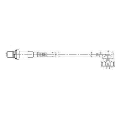 Датчик кислородный для автомобилей Opel Astra J (09-)/Corsa D (06-)/Insignia (08-) 1.6T после катализатора StartVolt