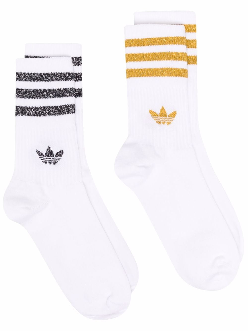 adidas носки с блестками и логотипом