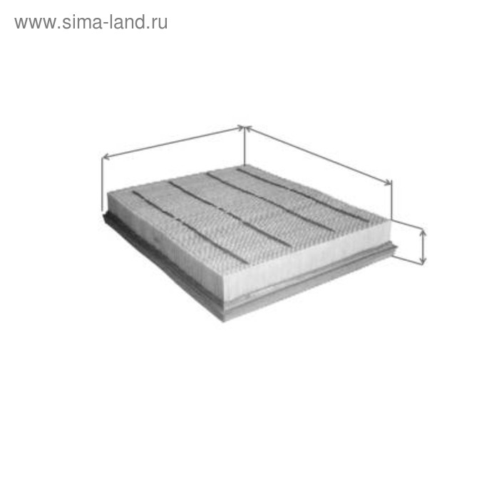 Фильтр воздушный BIG FILTER GB-9542