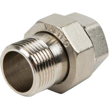 Сгон прямой Valtec американка внутренняя-наружная резьба 1