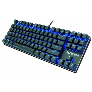 Купить Клавиатура мембранная игровая проводная ZUOYA 87-Key Mix Light ...