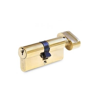Личинка замка двери Apecs, SC-70-Z-C-G (70-ZC) /SC-70-C-Gс, 00002936, 70 мм, с заверткой, золото