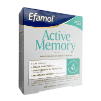Эфамол Брейн Мемори Актив / Efamol Brain Active Memory капс. №30