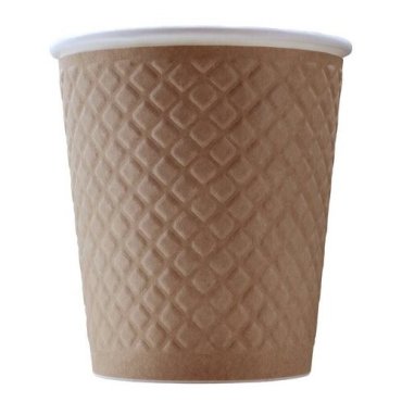 Стакан одноразовый TasteQuality Стакан одноразовый бумажный двухслойный d 80мм 250мл Waffle Craft (25 штук в упаковке)