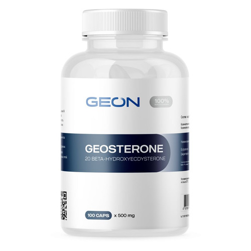 Экдистерон GEON Geosteron, таблетки, 100шт, 50, без вкуса