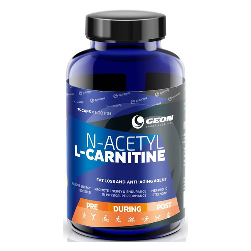 L-карнитин GEON N-Acetyl-L-Carnitine, капсулы, 75шт, 45гр