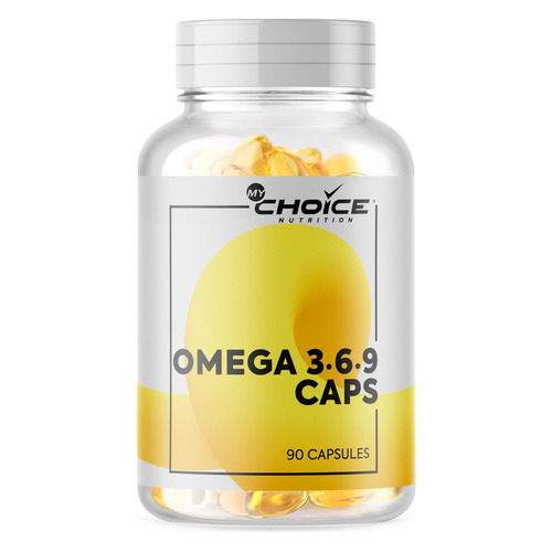 Омега-3 MYCHOICE NUTRITION Omega 3-6-9, капсулы, 90шт