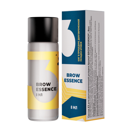 Innovator Cosmetics, Состав №3 для ламинирования бровей Brow Essence, 8 мл