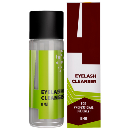 Innovator Cosmetics, Состав №4 для ламинирования ресниц и бровей Eyelash Cleanser, 8 мл