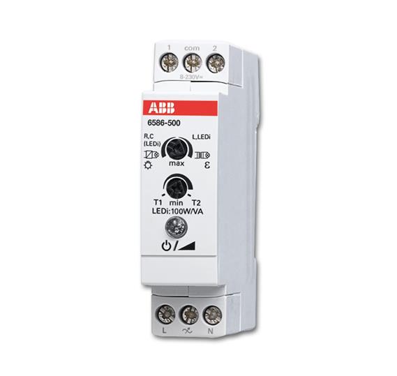 Abb BJE мех. Универсальный светорегулятор для Led 2-100Вт, 0,4А? арт. 6586-500