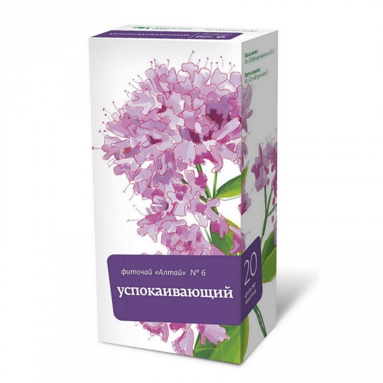 Фиточай Алтай №6 (успокаивающ.2,0 №20)