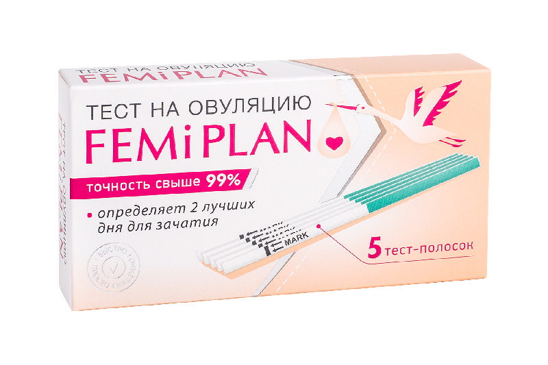 ФЕМИПЛАН тест для определения овуляции 5 шт. GB
