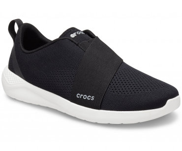 Слипоны мужские CROCS Men's LiteRide™ Modform Slip-On Black/White арт. 206069