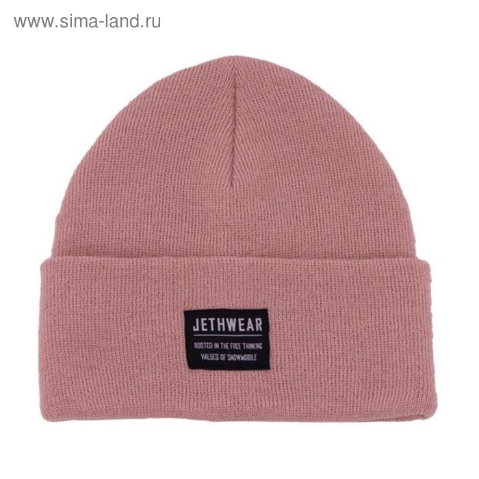 Шапка Jethwear Crew, розовый