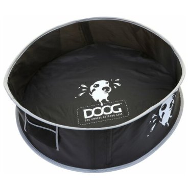 Бассейн для собак DOOG, черный, S, 65х65х23см (Австралия)