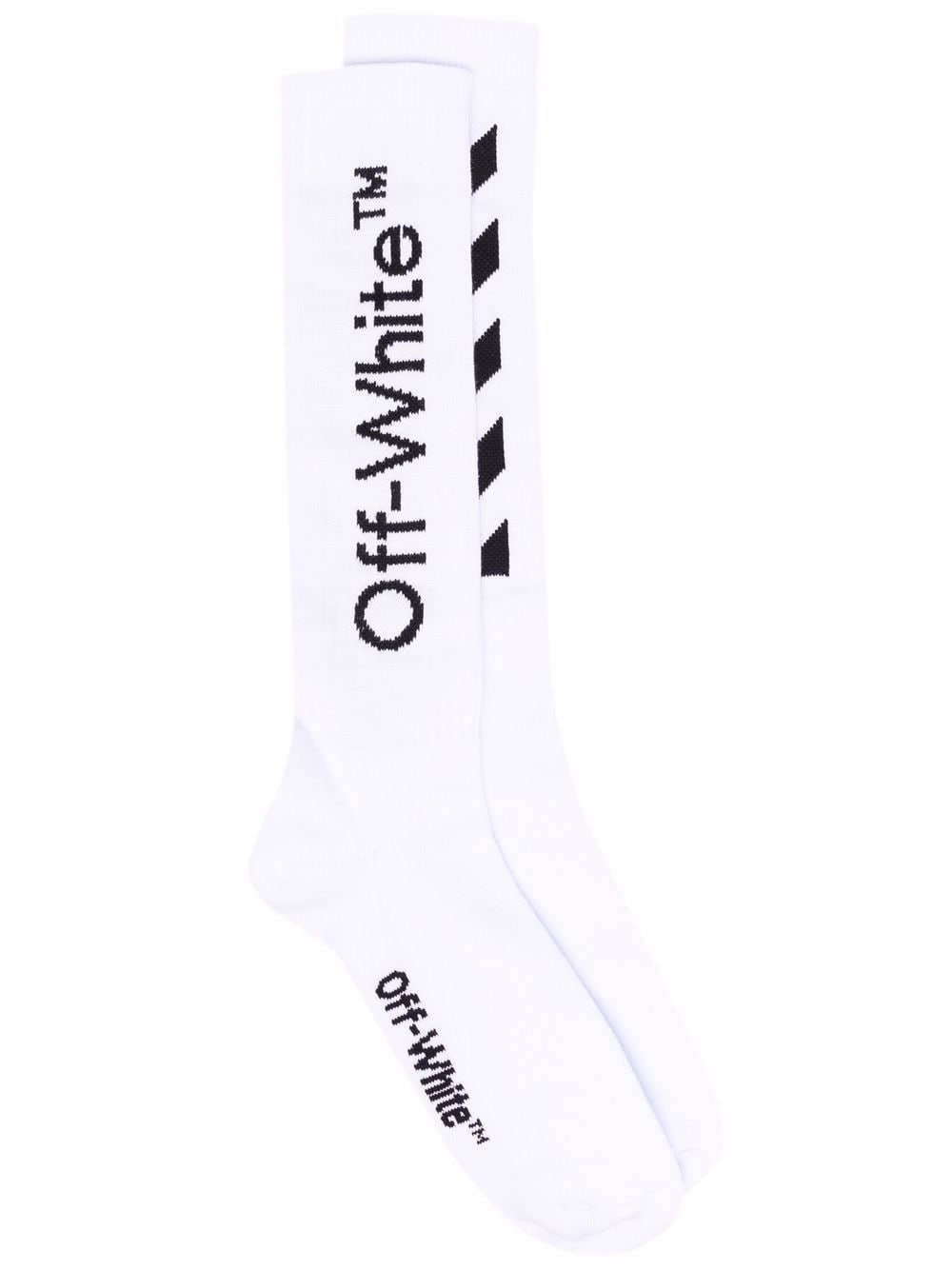 Off-White носки в полоску
