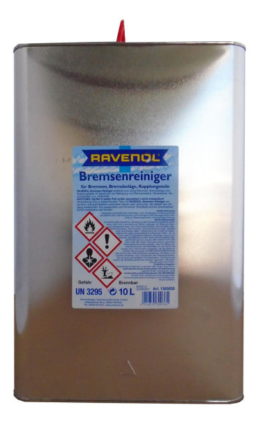 Очиститель тормозов RAVENOL 1360030-010-01-000 Bremsenreiniger 10 л 4014835300361