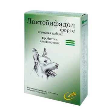 Лактобифадол форте, для собак, порошок, 50 г