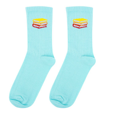 Носки женские Kawaii factory Книги голубые 35-39