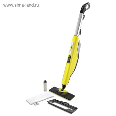 Паровая швабра Karcher SC 3 Upright Easyfix, 1600 Вт, 500 мл, шнур 5 м, жёлтая