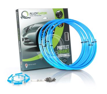 Защитные кольца на диски AlloyGator R13-21 голубые