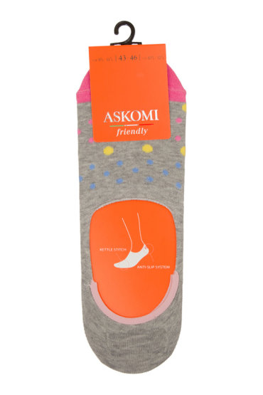 Подследники женские ASKOMI AF-I1020 серые 25