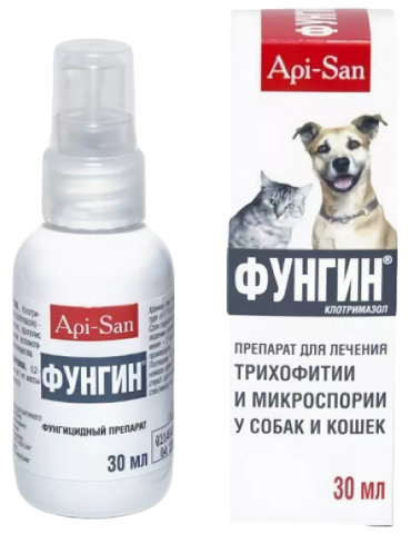 Фунгин Форте раствор для наружного применения Api-San, 30 мл