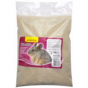 Песок для купания дегу, песчанок, шиншилл Benelux Chinchilla speciaal badzand 3 кг