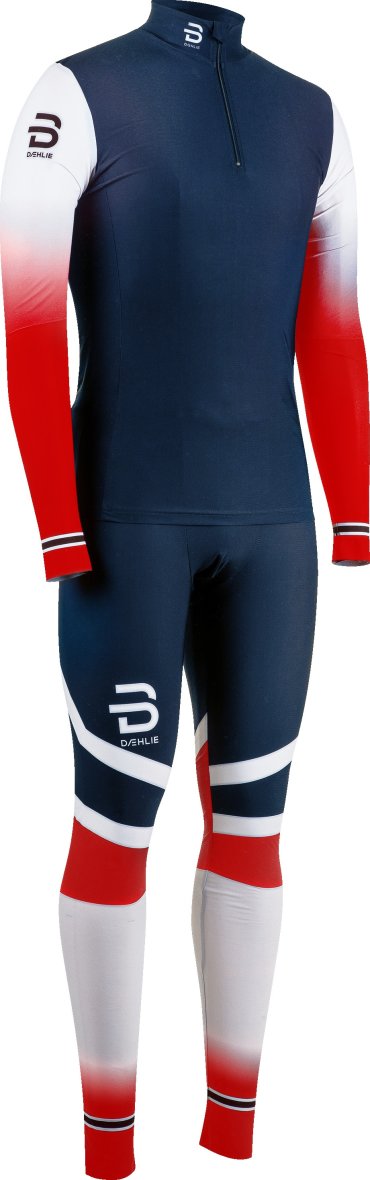 Комбинезон Bjorn Daehlie Racesuit Nations 2-Piece, norwegian flag, L