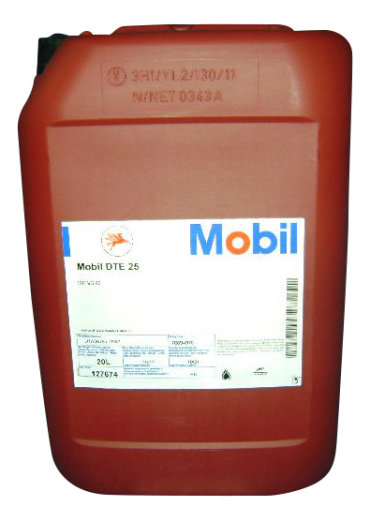 Гидравлическое масло Mobil 20л 127674