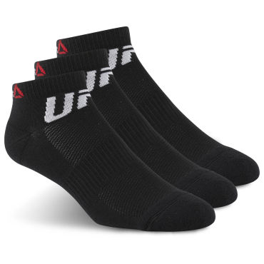Набор носков унисекс Reebok UFC INSIDE SOCK черный 78/12